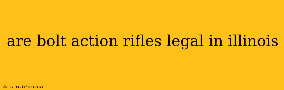 are bolt action rifles legal in illinois