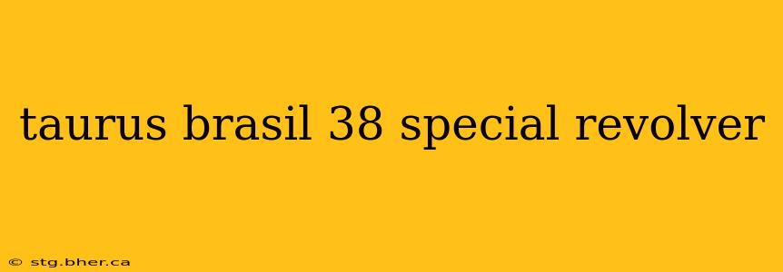 taurus brasil 38 special revolver